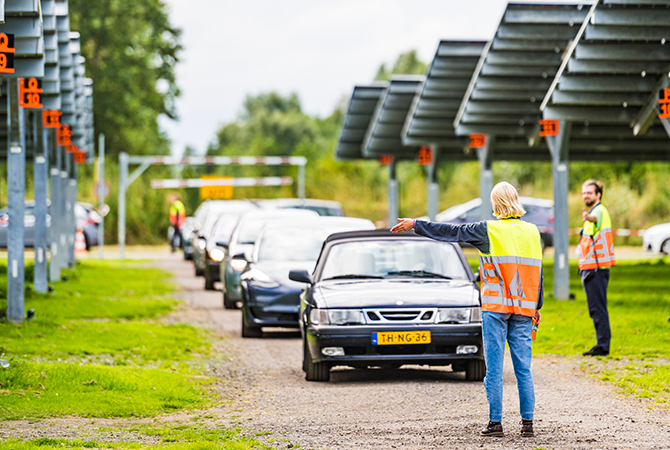 Zaalplattegrond voor Lowlands Festival alleen voor referentie