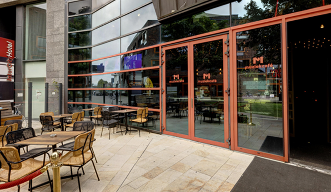 Zaalplan - Metropool Enschede