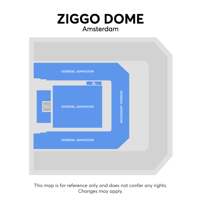 Plan de salle - Ziggo Dome