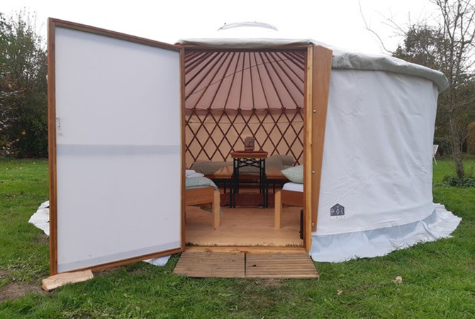 Zaalplan - Groene Heuvels