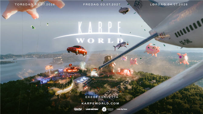 Zaalplattegrond: KARPE WORLD