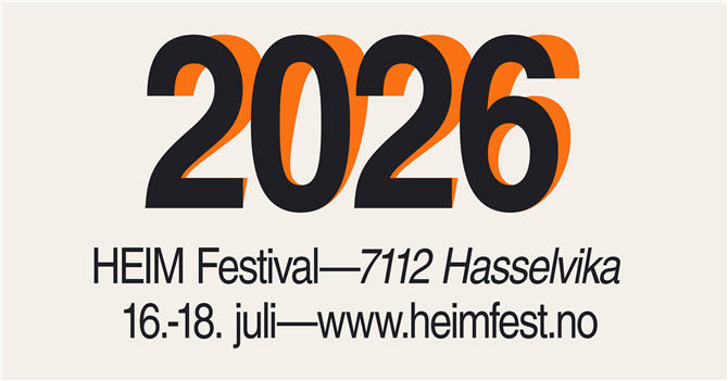 Salkart for Heim Festival for referanse