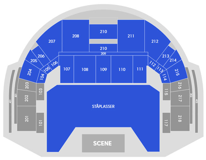 Seat map