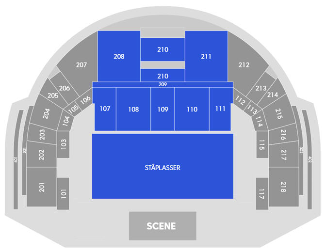 Seat map
