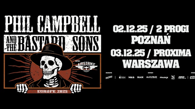 Plan miejsc w obiekcie Phil Campbell & The Bastard Sons wyłącznie w celach informacyjnych