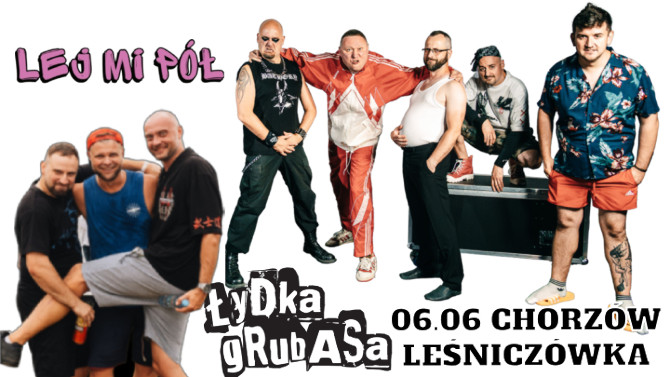 Zaalplattegrond: Łydka Grubasa + Lej Mi Pół