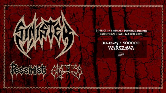 Plan miejsc w obiekcie Sinister wyłącznie w celach informacyjnych