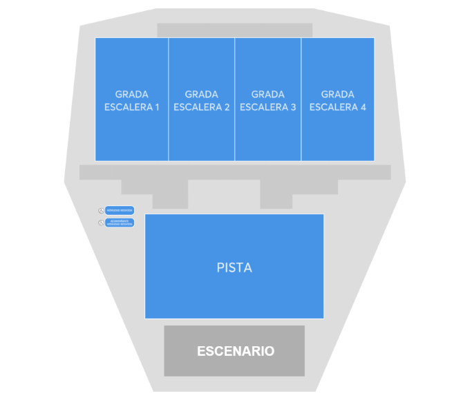 Plano de la sala - Marenostrum Fuengirola