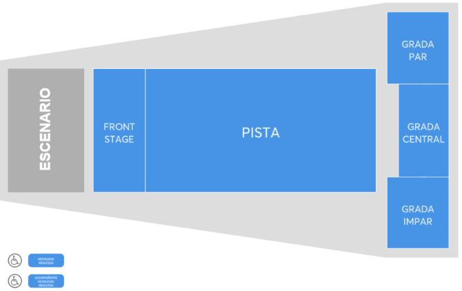 Plano de la sala - Área 12
