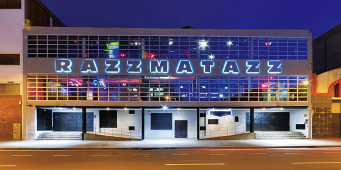 Plan de salle - Sala Razzmatazz 1