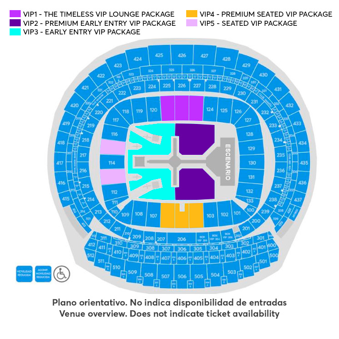 Plano de la sala - Estadio Riyadh Air Metropolitano