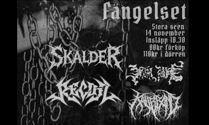 Seating plan for Fängelset