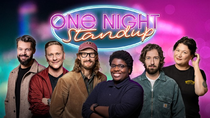 Arena platskarta för ONE NIGHT STANDUP enbart för referens