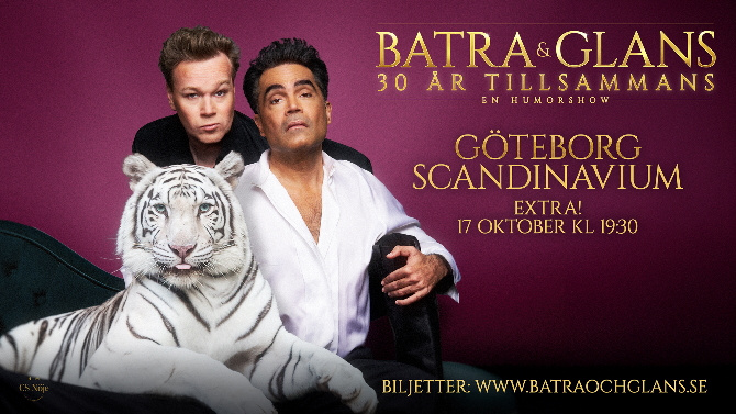 Arena platskarta för Batra & Glans - 30 År Tillsammans enbart för referens