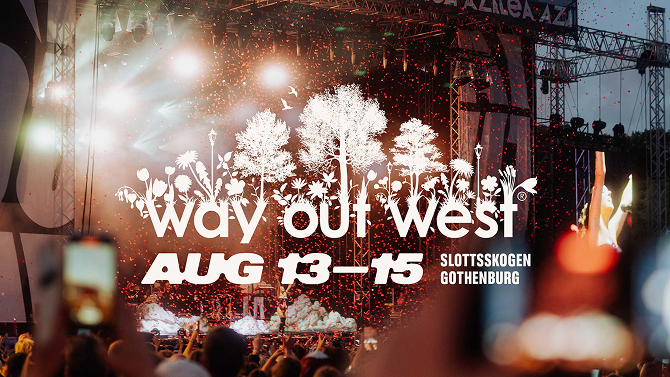 Arena platskarta för Way Out West enbart för referens