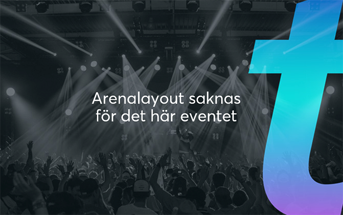 Arena platskarta för dEUS enbart för referens