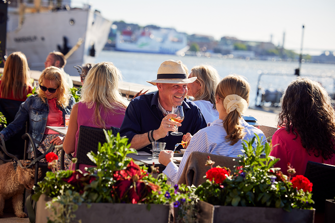 Arena platskarta för Sommarkajen Stand-Up enbart för referens