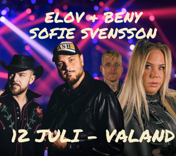 Arena platskarta för Elov & Beny enbart för referens