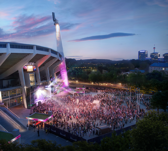 Arena platskarta för Gipsy Kings featuring Nicolas Reyes enbart för referens