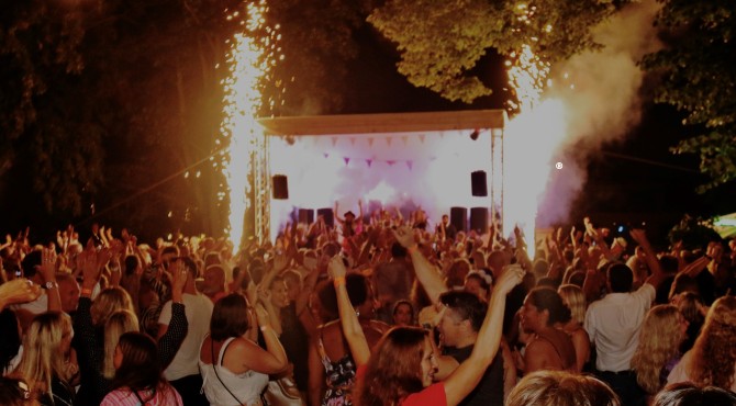 Arena platskarta för Soul Train in the Park enbart för referens