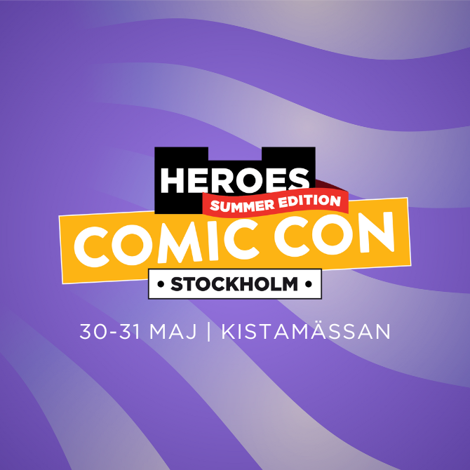 Arena platskarta för Comic Con Stockholm enbart för referens