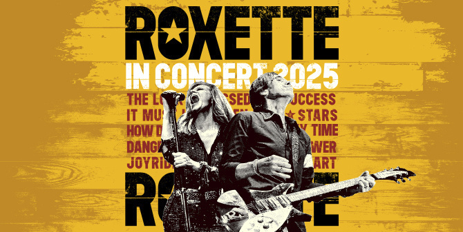 Arena platskarta för Roxette enbart för referens