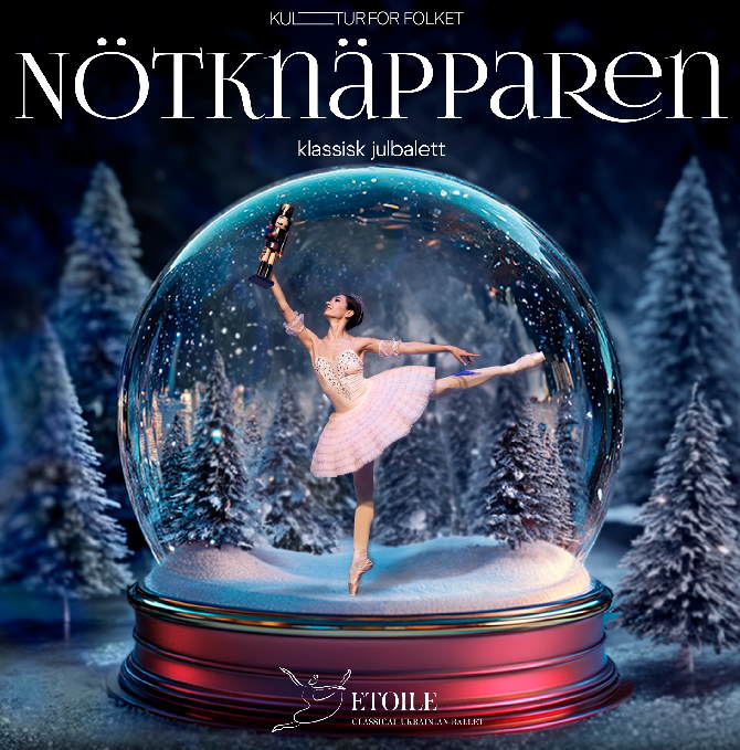 Arena platskarta för Nötknäpparen med Classical Ukrainian Etoile Ballet enbart för referens