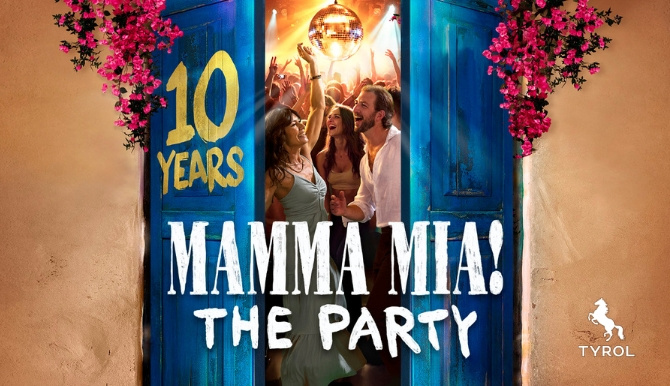 Arena platskarta för Mamma Mia! The Party enbart för referens