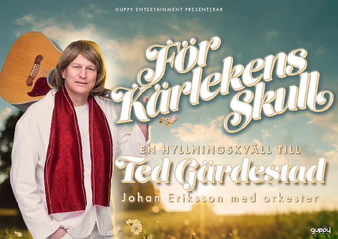 Arena platskarta för En hyllning till Ted Gärdestad enbart för referens