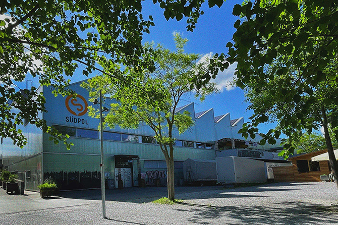 Saalplan für Südpol Club nur zu Ansichtszwecken