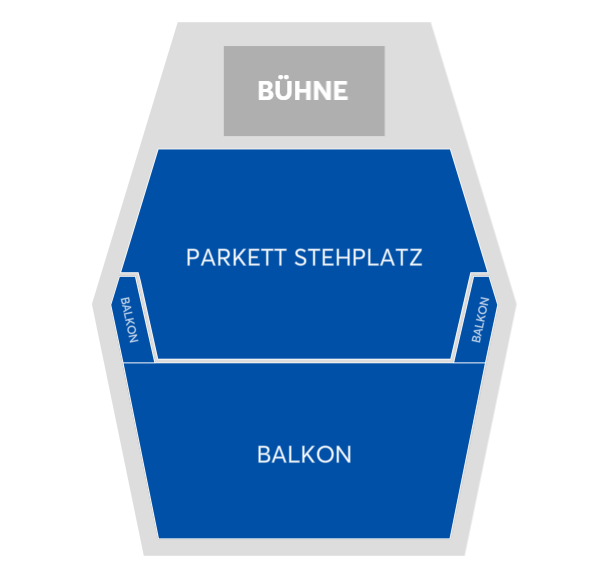 Plan de salle THE HALL Zürich