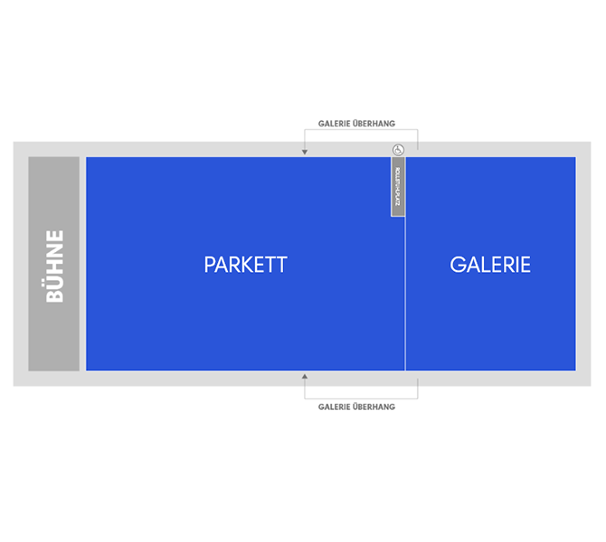 Plan de salle - Halle 622