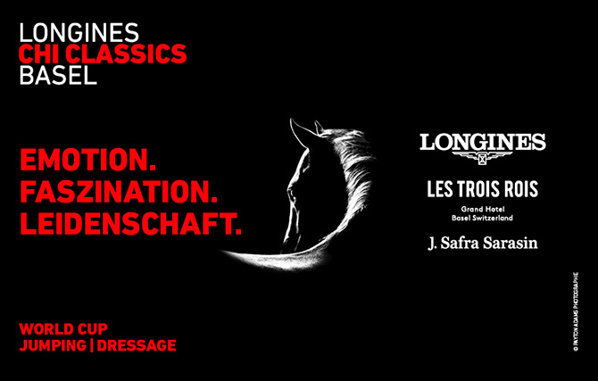 Saalplan für LONGINES CHI CLASSICS BASEL nur zu Ansichtszwecken