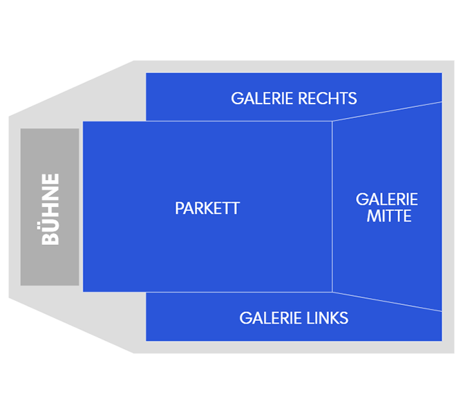 Plan de salle Volkshaus Zürich