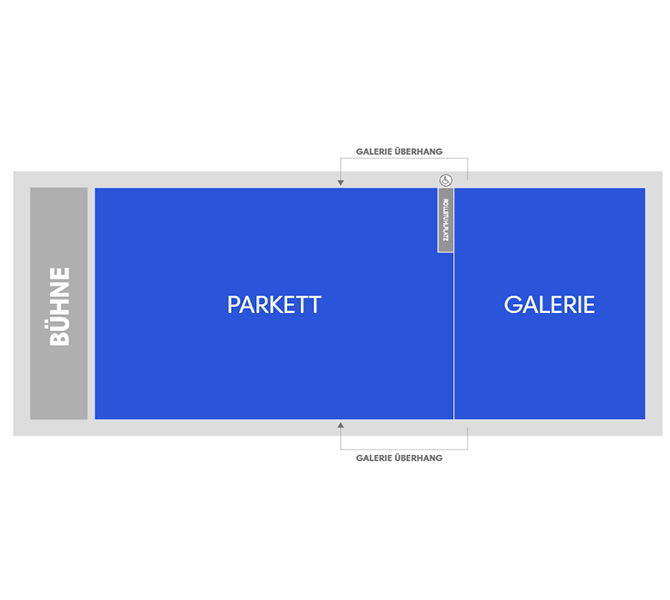 Plan de salle - Halle 622