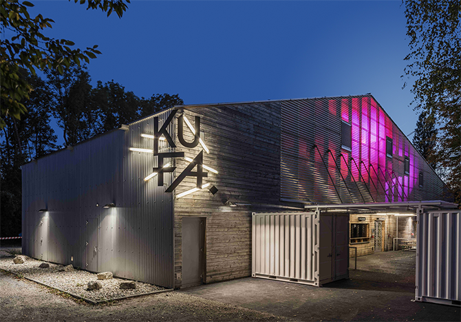 Saalplan für Kulturfabrik KUFA Lyss nur zu Ansichtszwecken